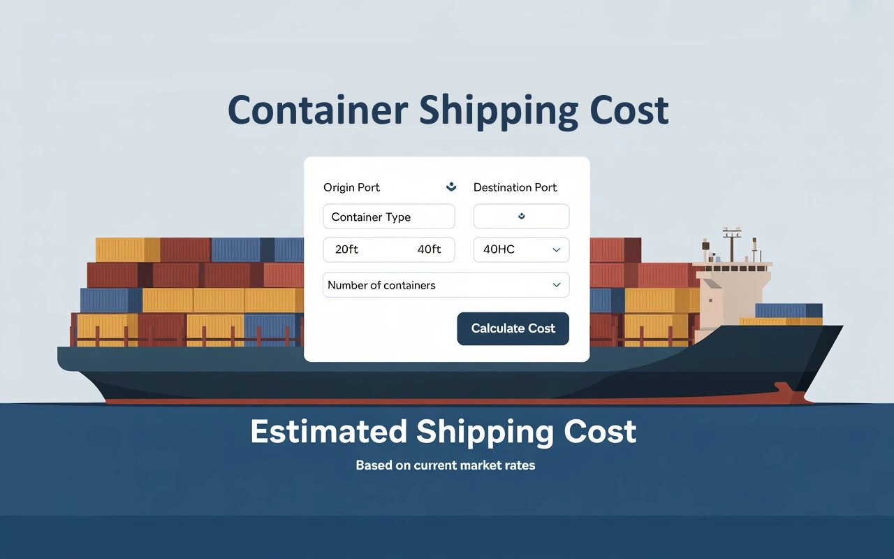 container shipping price calculator